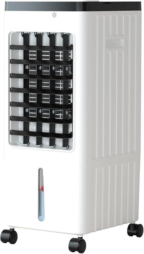 3-IN-1 Portable Air Conditioners, Evaporative Air Cooler w/Remote & 3 Speeds, Windowless Air Conditioner, 2 Gal Tank & 4 Ice Packs for 45H Cooling, Quiet Portable AC for Room Bedroom Office