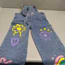 4-5T Toddler Girl Clothes One Piece Denim Overall Jumpsuit Girls Summer Romper 