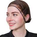 Disposable Honeycomb Nylon Hair Nets | Breathable | 1,000 Count [BLACK | BLUE | BROWN | WHITE |18"