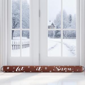 Gisafai 60 Inches Long Door Draft Stopper Under Door Draft Blocker Noise Wind Stopper for Home Balcony Office