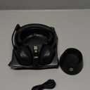 Wireless Headset, Bluetooth Headphones with Mic(AI Noise Cancelling), 65 Hrs Working Time with USB Dongle, Wireless Headset with Mic for Work from Home/Computer/Laptop/PC/Android (Black)