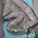 EHEYCIGA Orthopedic Dog Bed for Medium Dog, 30x20x6.5 Inch Memory Foam Dog Couch Bed with Sides, Waterproof Liner & Washable Removable Cover, Bolster Pet Sofa, Grey