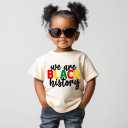 Juneteenth Shirts for Kids  Short-Sleeve T-Shirt for Boys & Girls, Ages 2-8, Celebrate Juneteenth Black History (Yellow)