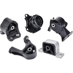 Lochnchn 5PCS Engine Motor Mount Kits Compatible with Honda CRV 2.4L 2002-2006 Engine Transmission Mount Replace A4504 A4506 A6596 A6597 A65010