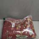 GarveeHome Christmas Runner Rug 2x6 Washable Red Kitchen Rugs, Non Slip Entryway Carpet Hallway Runner Stain Resistant Soft Christmas Tree Forest Animal Print for Bathroom Bedroom Holiday Decor