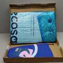 Ecosa Adjustable Memory Foam Pillow, Travel Pillows for Sleeping, Cervical Neck Pillow for Sleeping, Soft Memory Foam Pillows for Side Sleepers, Side Sleeper Pillow for Shoulder Pain