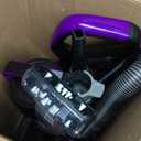 BISSELL 24613 Pet Hair Eraser Turbo Plus Lightweight Vacuum, Tangle-Free Brush Roll, Powerful Pet Hair Pick-up, SmartSeal Allergen System, Specialized Pet Tools, Easy Empty Dirt Tank (Grapevine Purple With Electric Green Accents)