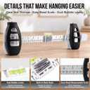 Picture Hanging Tool with Level,All-in-One Picture Hanging System