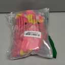 DELIFUR Large Dog Raincoat- Waterproof Dog Rain Poncho Adjustable Double Layer Rain Jacket with Hood for Medium Large Dogs Designed with Leash Hole Reflective Strip and Ducks (Pink Duck, Medium)