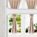 ALLZONE Heavy Duty Tension Shower Curtain Rod 28-42 Inches for Bathroom, Window, Non-Slip, Adjustable with Strong Spring Pole for Closet, Doorway, No Rust, No Drilling, White