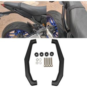 for MT09 MT-09 MT 09 FZ09 FZ-09 2021 2022 2023 Motorcycle Rear Grab Bars Rear Seat Pillion Passenger Grab Rail Handle