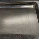 QWORK 304 Stainless Steel Instrument Tray, Metal Parts Tray, Salon Tool Tray, Workspace Organizer Trays for Lab Instruments, 15 3/4"11-13/16"15/16"