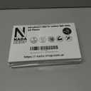 3 x NadaShop AWG3 (7MM) Outdoor Clear Light Clips, 25PCS Lights Hooks, Brick Clips, Pegs for String, Outside Hangers, Garland Straps, Double Cable Clamps, Transparent Sticky Clasps, Christmas Light Clips