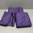 California Design Den Natural 100% Cotton Sheets, Soft Queen Sheet Set, 400 Thread Count Sateen, Deep Pockets with All-Around Elastic for a Snug Fit, Cool & Durable Bedding Set - Dark Purple