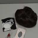 MEDISIFA Brown Mullet Wig with Bangs 70s Disco Party Mens Wig Long Curly Men Wigs for Man Male Hippie Rocking 80s Them Party Cosplay Costume Anime Heat Resistant Synthetic Hair Wig With Cap