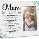 Memorial Gifts for Loss of Mom, Sympathy Gift for Mother, In Loving Memory Picture Frame, Fits 4x6 Photo (Green)