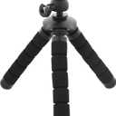 TNB Flexible Mini Tripod 3-in-1, Black Compact Camera and Smartphone Stand