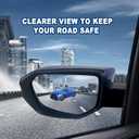 Left Driver Side Door Mirror For 2016-2021 HONDA CIVIC LX SE Sport with Power Mirror Ajust Manual Fold Non-Heated Match to Aegean Blue Metallic Pearl Replace 76258-TBA-A02ZA