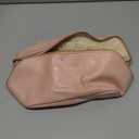 Large Capacity Makeup Bag,Large Capacity Makeup Bag Travel Cosmetic Bags for Women, Double Layered Cosmetic Bag with Handle and Dividers, Waterproof Portable Leather Makeup Bags (Pink) (Color : Pink)