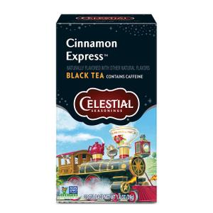 Celestial Seasonings Cinnamon Express Black Tea 20 Tea Bags (EXP 07/17/26)