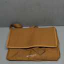 Reusable Insulated Grocery Bag - Canvas, Leak Proof, X Large Cooler Bag, Insulated Shopping Bags for Groceries, Travel Cooler Bag for Frozen and Hot Food with Zippered Top (Caramel)