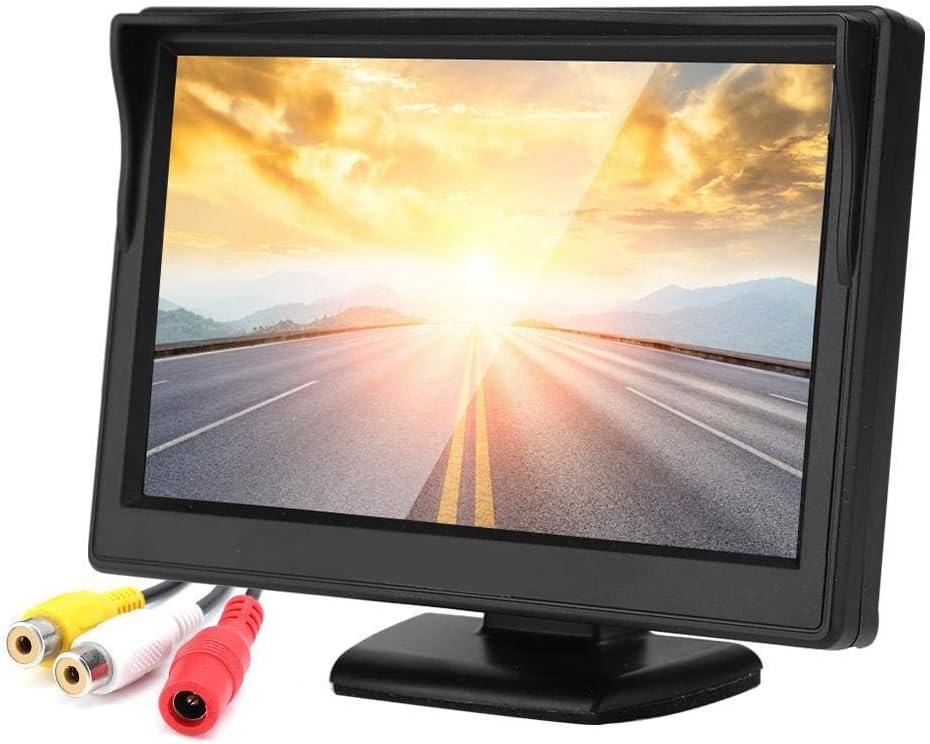 Car Monitor, 5 inch HD TFT LCD Car Rear View Camera Monitor Support PAL/NTSC System for Car Backup Camera.