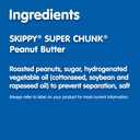 SKIPPY Chunky Peanut Butter, Crunchy Peanut Butter, Twin Pack, 40oz Jars (EXP 07/17/27)