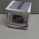 Advanced Memory Foam Neck Travel Pillow, Neck Pillow Airplane with Eye Mask & Ear Plugs, Designed for The Comfort of Travel & Office, Travel Pillow for Plane, Car, Home, Work, Dark Grey