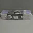 6 Pairs 14 Inch Black Full Extension Drawer Slides, Side Mount Drawer Slides with Screw, Ball Bearing File Cabinet Rails for Kitchen and Office Cabinet