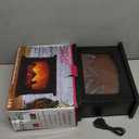 Electric Fireplace Lantern with Realistic LED Flame Effect, USB Battery Powered, Decorative Indoor and Outdoor Fireplace Light, Perfect for Christmas and Home Decor (No Heater Function)