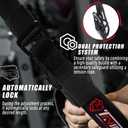 Tricep Rope Cable Attachment Adjustable (26-56 Inches), 27/36/48/55 Inches Long Tricep Rope Alternative, Greater Range of Motion,Gym Rope Equipment for Home/Gym Accessories (Adjustable Length Red (13-28inch))