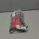 Pirate Captain Costume Wig for Men Women Cosplay Halloween Party Costume Props Bandana Braid Beads Accessories (Black)