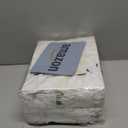 BallHull 24 Pcs White Kraft Paper Gift Bags with Transparent Window, 9.84"x7.0"x5.12" Kraft Shopping Bags with Handles for Bouquet Christmas Birthdays Festivals Party Weddings Wrapping