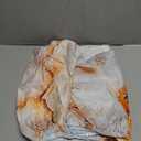 Rectangle Wipeable Tablecloth with Elastic, Fitted Waterproof Outdoor Tablecloth for 6 Foot Rectangle Tables, Picnic, Camping, 30"x72", Marble