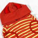 Small Dog Costume Frenchie Clothes Shirt, Halloween Dog Costume French Bulldog Clothes Hoodie Sweatshirt, Puppy Funny Pet Costumes Tank Top All Season Daily Wear,Red Bull,M