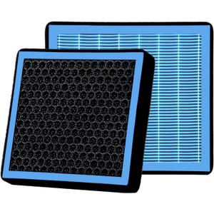 Cabin Air Filter With Activated Carbon For Lexus RX350 ES350 GX460 CT200h GS350 RX450h NX300 GS460 HS250h IS350 LS460 LX570 NX200t 2010 2011 2012 2013 2014 2015 2016 2017 2018 2019 2020, 87139-52020