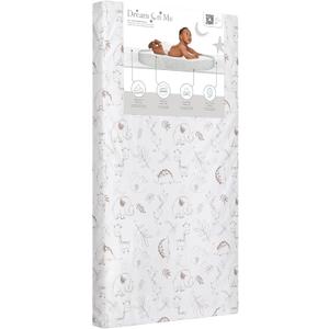 Dream On Me Exclusive 2-in-1 Full Size Crib & Toddler Mattress
Dual Sided, Waterproof, GREENGUARD Gold & BSA Verified, Made in USA, Fits Standard Full-Size Cribs & Toddler Beds 52" x 28"