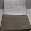 FRESHMINT Trellis Kitchen Mat 0.47" Thick Anti-Fatigue Cushioned Kitchen Mats 17.3"x39" for Floor, Waterproof Non Slip Comfort Standing Mat Kitchen Rug for Kitchen Decor Sink Office, Stone Gray