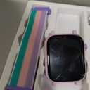 AXYWINBO Kids smart Watches for Girls Boys 4g GPS Call Text-Smart Watch for Kids Game Camera Pedometer Alarm Clock Calculator-Kid Watches for Girls Boys 4-12 Age Gifts Purple