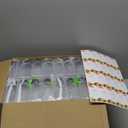 80pcs 8oz Pcs Juice Bottles, Juice Bottle with Caps Reusable Empty Clear Bottles with Label, Funnel, Brush Bulk Beverage Containers for Juicing, Drinking, Smoothie and Other Beverages (8oz)