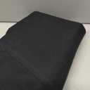 Amazon Essentials Men's Classic-Fit Wrinkle-Resistant Pleated Chino Pant (Big & Tall) (38W x 28L, Black)