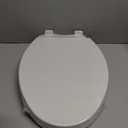 Elongated Toilet Seat 18.5" - Soft Close, Durable PP Toilet Seat, Easy Installation & Removal, Fits Most Toilet Bowls
