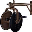 Liberty Garden Products 715 Navigator Rotating Garden Hose Reel, Holds 125-feet of 5/8-Inch Hose (Bronze/Black)