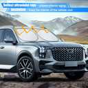 Foldable Windshield Sun Shade Both Sides Can Block UV 5-Layer 240T Reflective UV/Heat Shield Blocks Rays, Universal Fit for Cars, SUVs, Trucks (M)