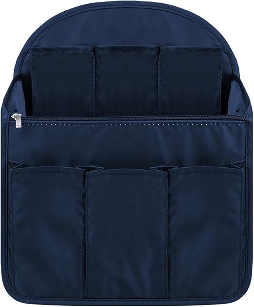 Muka Nylon Backpack Organizer Insert, Foldable Organizer for Men and Women, Lightweight and Waterproof Shoulder Bag Organizer