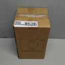 5 Pack Black Chandelier Shades, 4" Top x 6" Bottom x 6" High Barrel Lamp Shade, 4x6x6 Inch Linen Fabric, Perfect Fit for 5-Light Pendant Light Wall Sconce, Clip On Bulb E12 Socket(Set of 5)