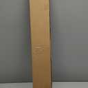 BlastHome Non-Adjustable Luxury Curtain Rods for Windows, 1  Rod Set, 6 foot Fixed Length (Two Rods Connect for a Seamless Look), Matte Graphite