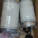 GyroVu Rattan Table Lamp Set of 2, Wicker Lamps, Dimmable Touch Seagrass Table lamp with 2 USB Ports and 1 AC Outlet for Bedroom Nightstand Table, Livingroom End Table, Bulbs Include