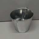 5-Quart Galvanized Pail Beer Bucket 9x9x7 inches (Pack of 1)