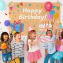 Tatuo 4 Pcs 24" x 36" Large Blank Brown Paper Banners for 2026 Graduation Crafts Decoration 120gsm Thick Kraft Paper Banner for Display Wall Signs Painting Birthday Wedding Summer Party Decor